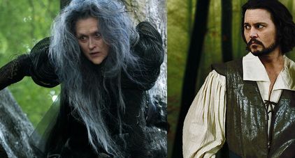 Meryl Streep jako wiedźma! Johnny Depp w roli... wilka!