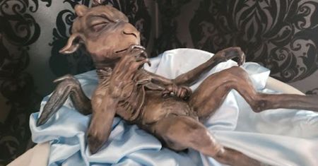 Satanistyczna szopka na świątecznej wystawie. "Kpiny z chrześcijan"
