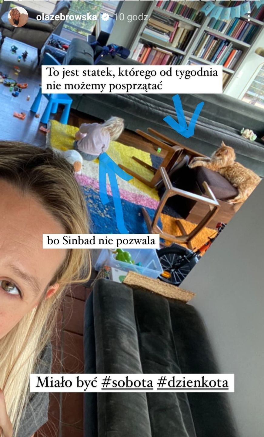 Ola Żebrowska o sobotnim poście