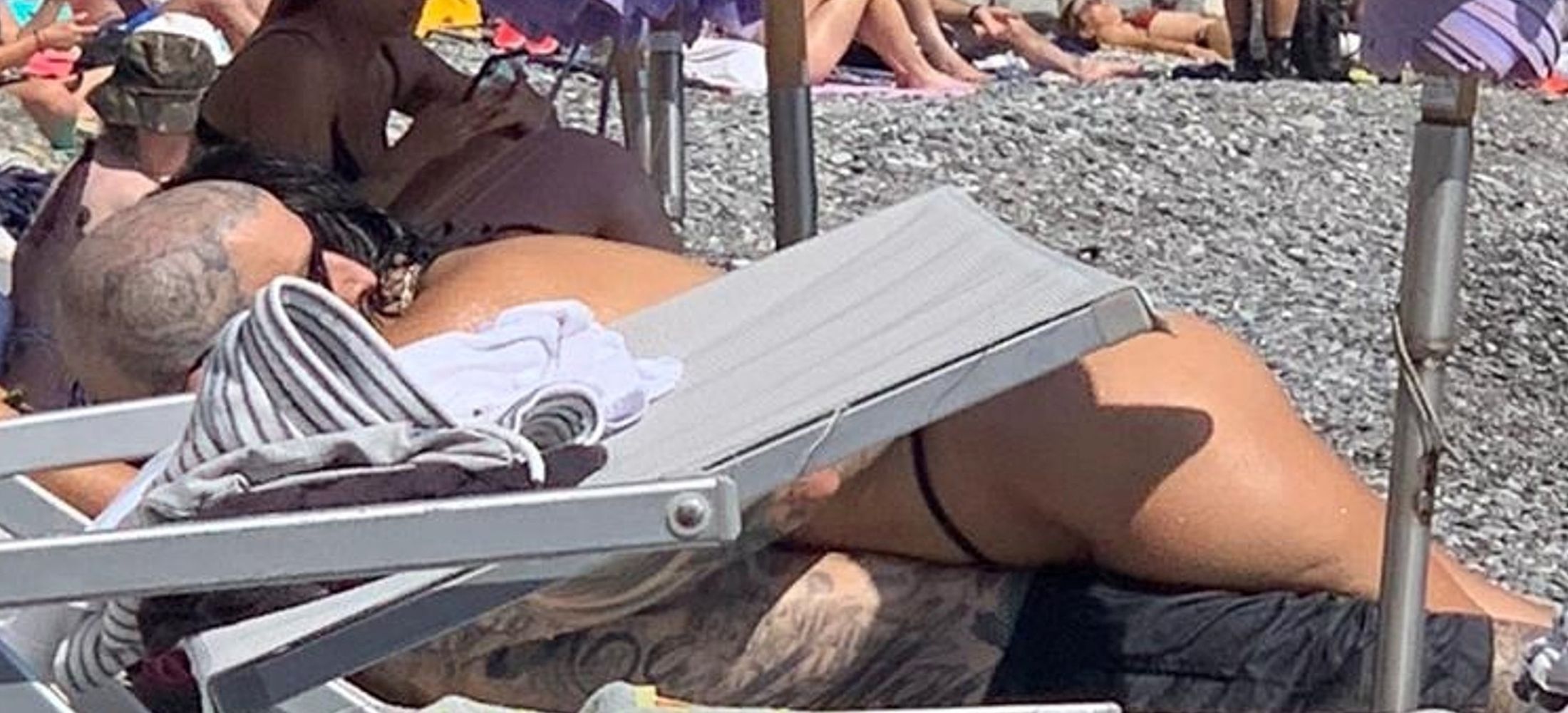 Wakacje Kourtney Kardashian i Travisa Barkera