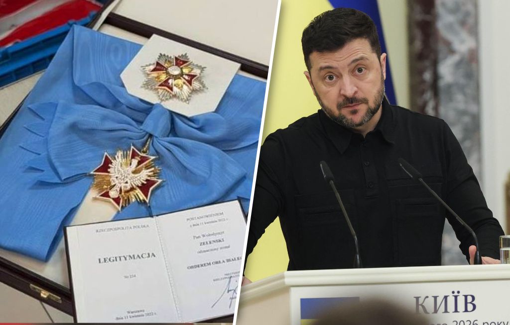 Tak odesłał order. Ruch Zełenskiego i zaskakujące słowa szefa poczty