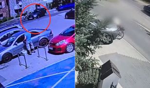 Czarna seria w Mysłowicach. Nagrania wypadków z udziałem rowerzystów