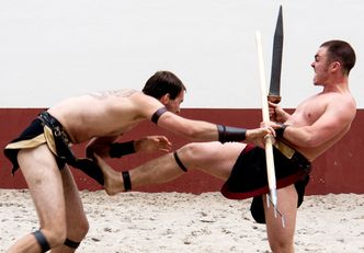 Dieta gladiatorów to fasola i drink z popiołów