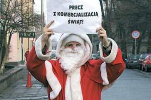 Protest świętego Mikołaja