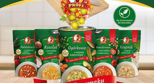 Profi po raz pierwszy reklamuje w telewizji zupy