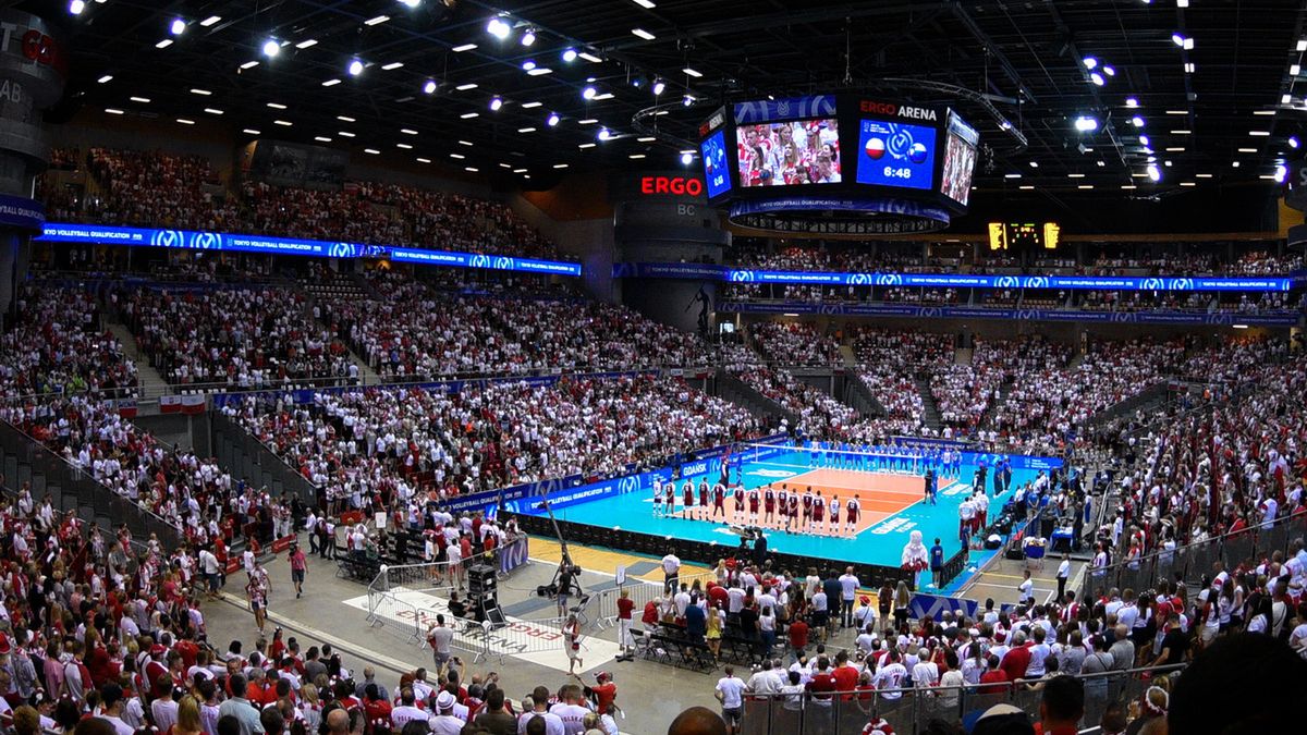 WP SportoweFakty / Paweł Piotrowski / Na zdjęciu: Ergo Arena w Gdańsku podczas meczu reprezentacji Polski siatkarzy