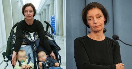Barbara Sienkiewicz urodziła bliźnięta w wieku 60 lat. Dzieci dopytują o tatę. Pierwszy raz o nim opowiedziała