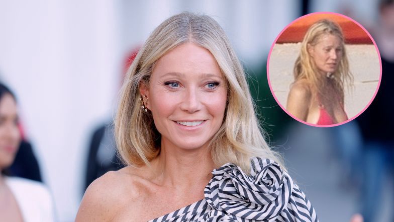 Gwyneth Paltrow w MIKROSKOPIJNYM BIKINI "przyłapana" na meksykańskiej plaży! (FOTO)