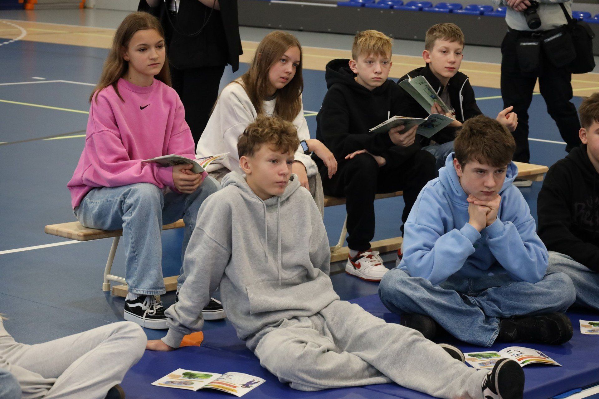 Ministrowie Nowacka i Kosiniak-Kamysz na lekcji w Kartuzach