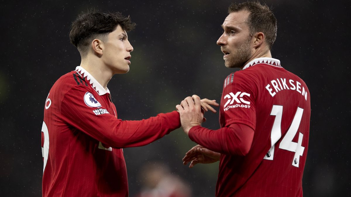 Zdjęcie okładkowe artykułu: Getty Images / Naomi Baker / Na zdjęciu: Alejandro Garnacho i Christian Eriksen