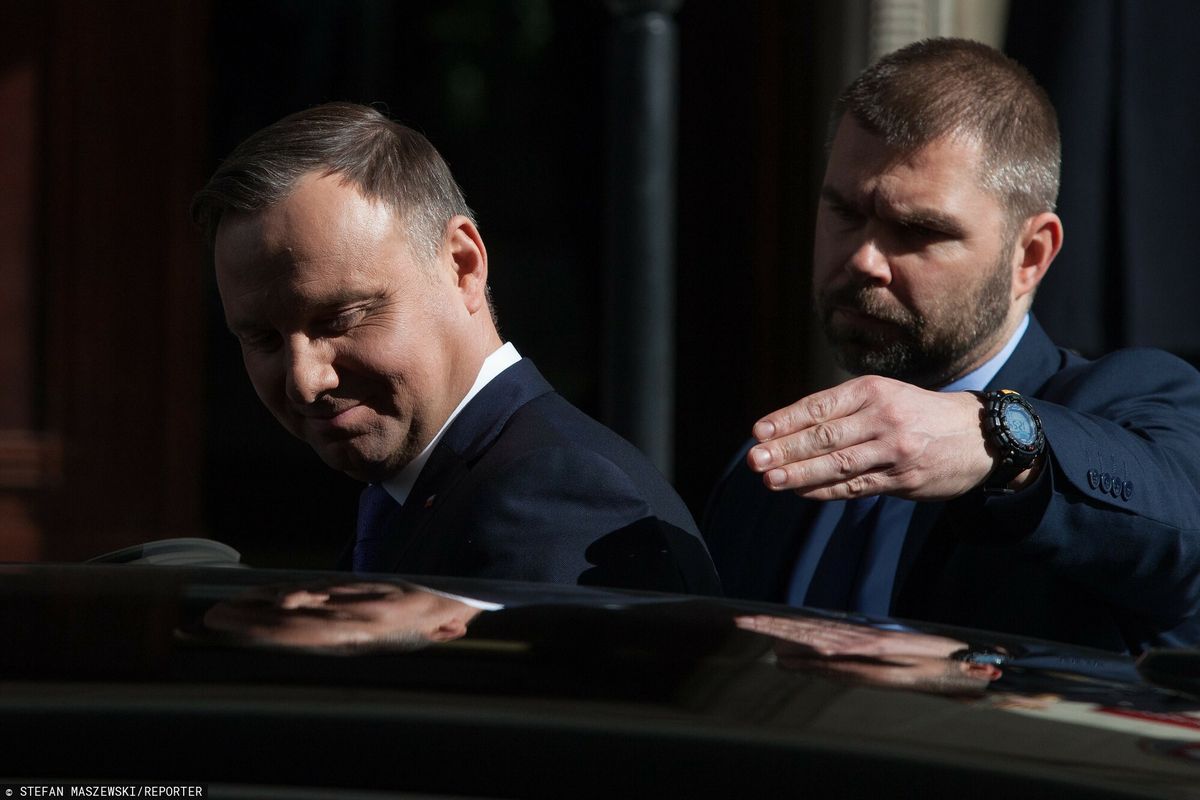 Andrzej Duda, mariusz kamiński, maciej wąsik, ochrona SOP Prezydent obrażony na SOP? Jest pomysł, by chronił go polski Secret Service