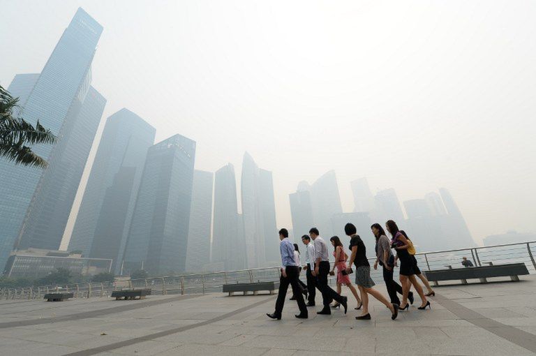 Singapur - rekordowy smog