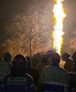 Wyciek gazu Krakowie. Słup ognia sięgał 20 metrów