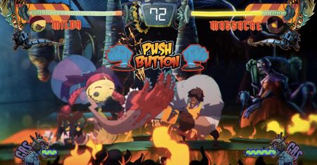 Tak prezentuje się w akcji The Chainsaw Incident - kreskówkowa bijatyka