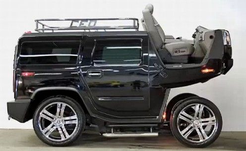 Hummer H2 przemieniony w dorożkę! 1