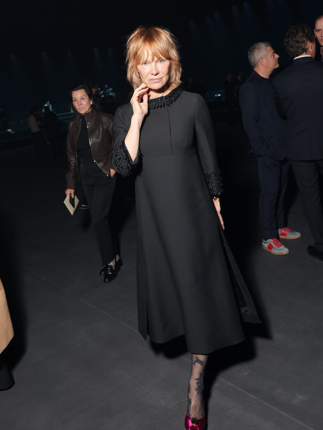 Pamela Anderson na pokazie Valentino