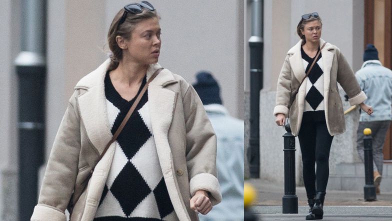 Joanna Opozda z coraz większym ciążowym brzuszkiem