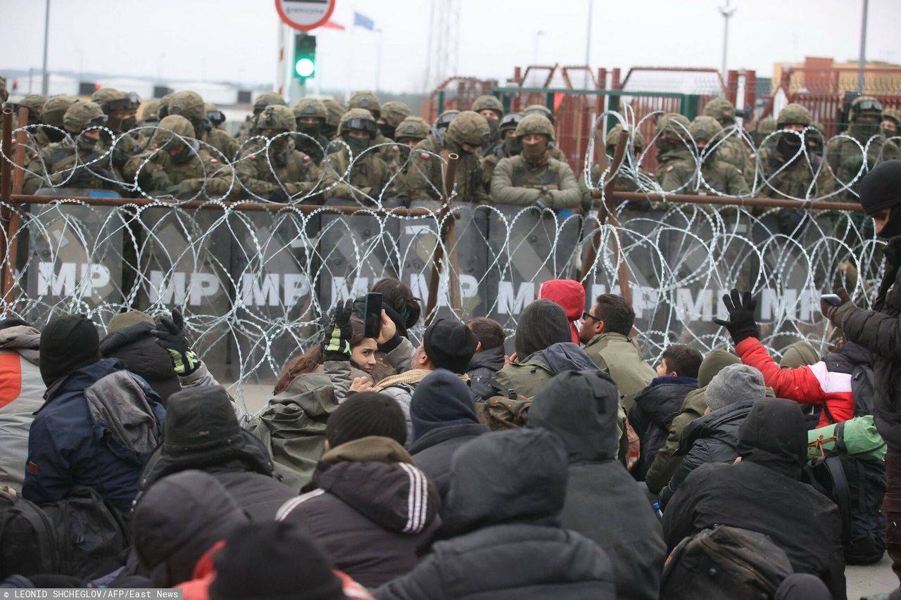 Granica polsko-białoruska. SG: Spodziewamy się zmasowanego ataku w okresie świątecznym