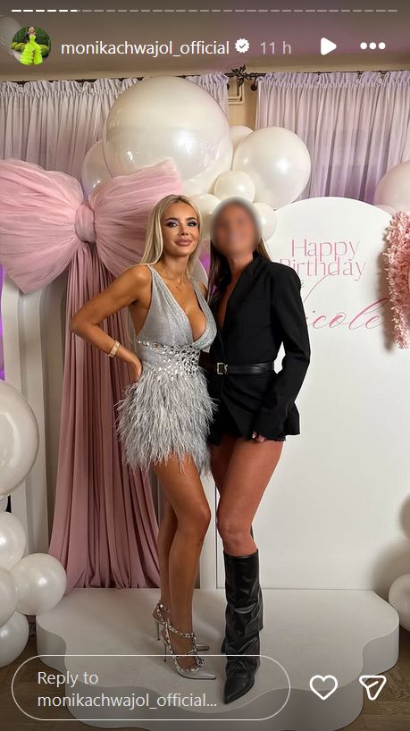 18. urodziny córki Moniki Chwajoł