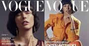 Milla Jovovich na dwóch okładkach "Vogue'a"