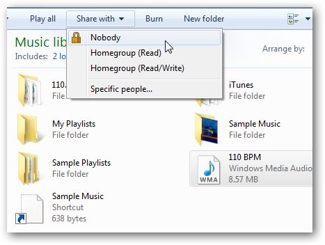 Grupa domowa - podziel się plikami 3
