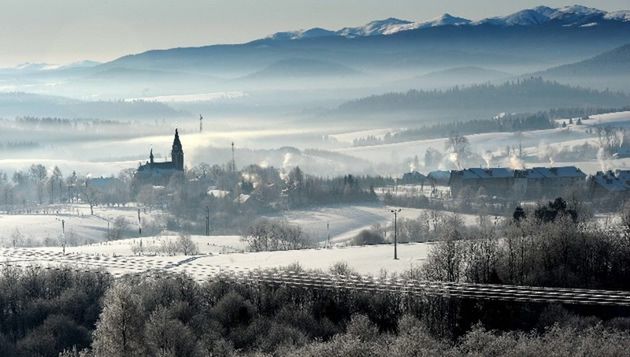 Bieszczady - zagrożenie lawinowego