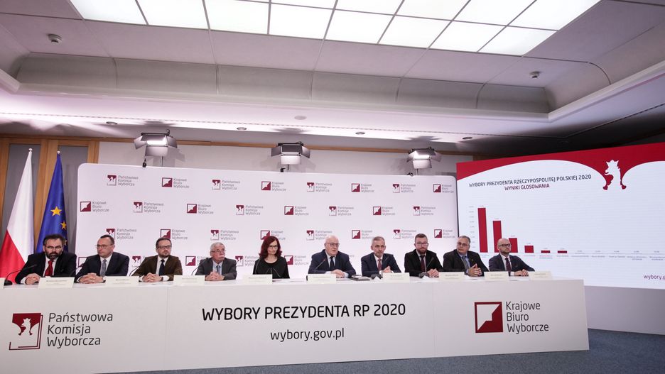 Warszawa. PKW podaje frekwencję podczas wyborów 2020