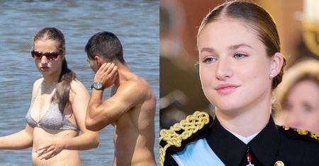 RZADKI WIDOK: Księżniczka Eleonora w bikini odpoczywa w towarzystwie kolegów z wojska
