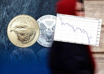 Dwucyfrowe tąpnięcia. Złoto i srebro dawno tak nie oberwały