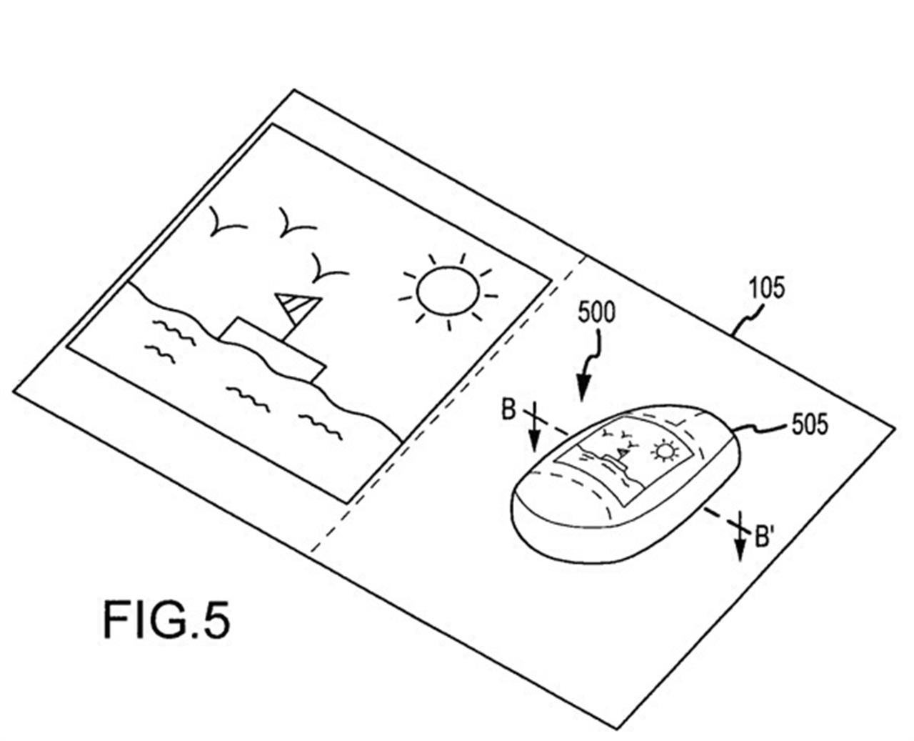 Najnowszy patent Apple - mysz z ekranem i skanerem