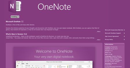 OneNote dla iOS i OS X z możliwością wstawiania plików i otwierania zabezpieczonych notatek