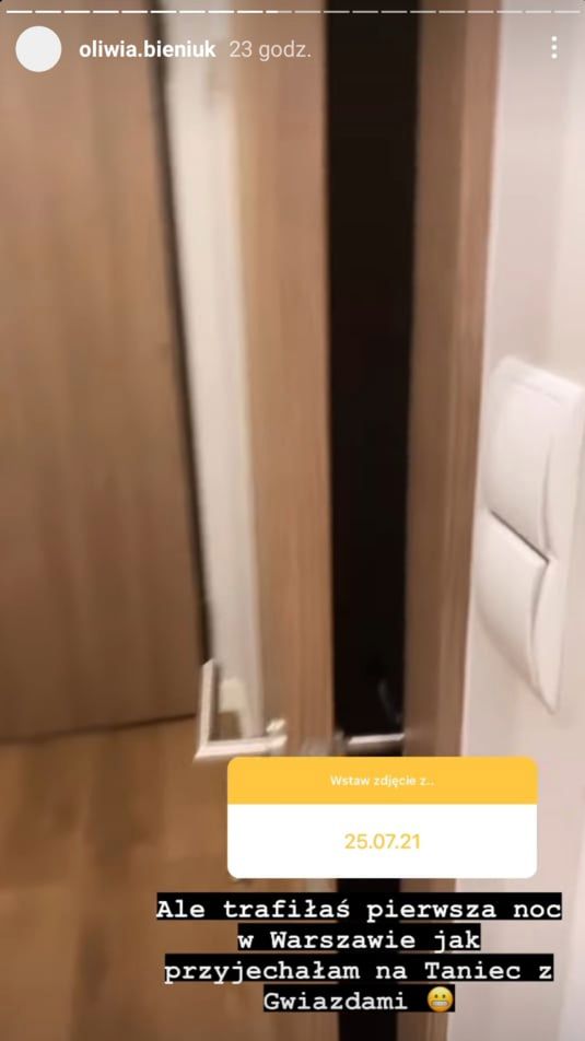 Oliwia Bieniuk - warszawski apartament