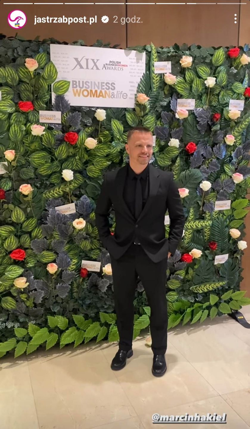 Marcin Hakiel - gala Businesswoman Awards 2023