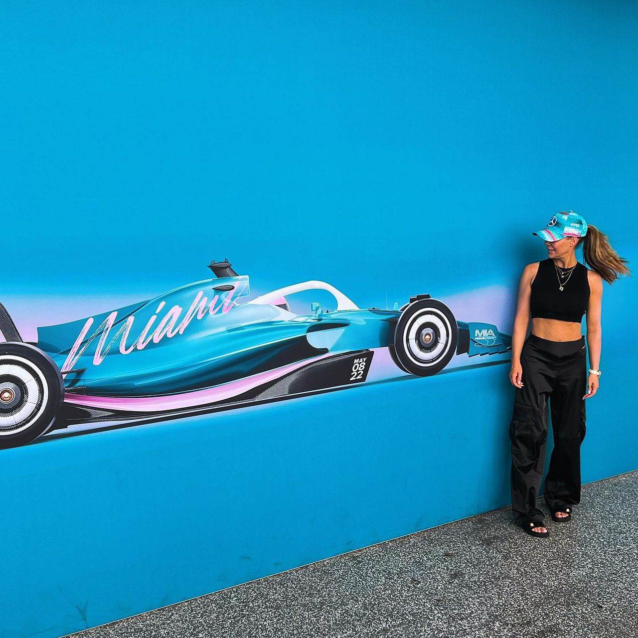 Małgorzata Rozenek i Radosław Majdan na F1 w Miami