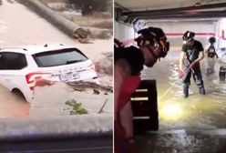 Ulewy na Ibizie. Nagrania skutków silnego żywiołu