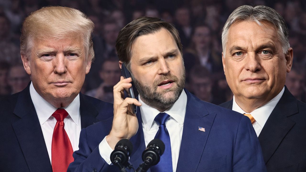 Pokerowa zagrywka Orbana. Specjalny telefon do Trumpa podczas wiecu
