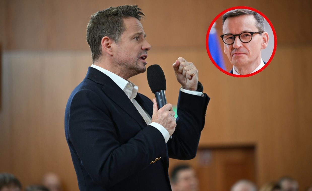 Trzaskowski drwi z Morawieckiego. "Może założy kolonię na Węgrzech"