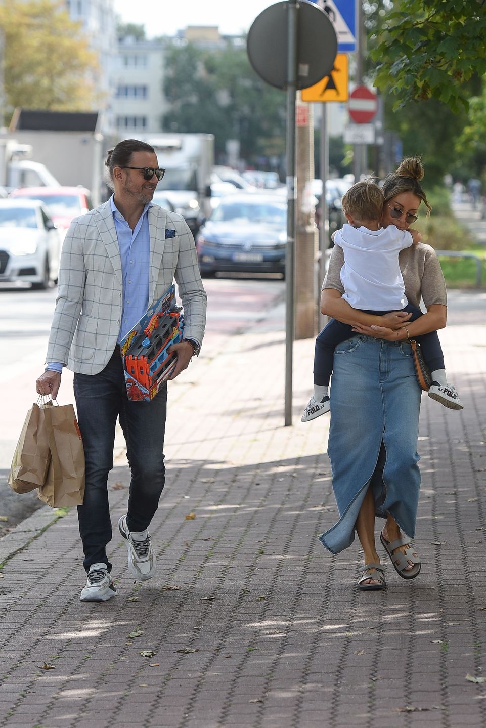 Małgorzata Rozenek, Radosław Majdan i syn Henryk