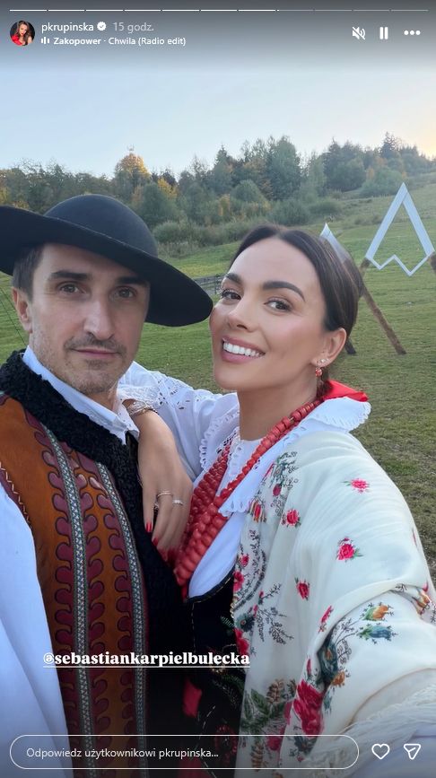 Paulina Krupińska pokazała góralskie wesele