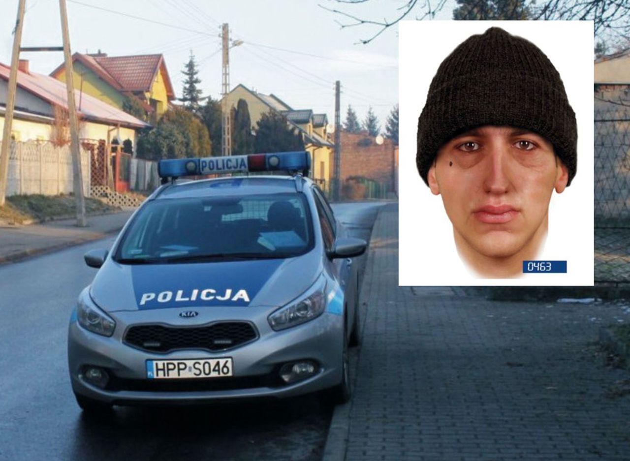 Sosnowiec. Atak gwałciciela. Policja publikuje portret