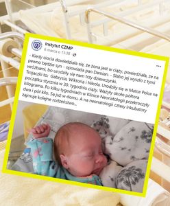 Trojaczki z Łodzi wypisane do domu. Miał być syn, są trzy córki