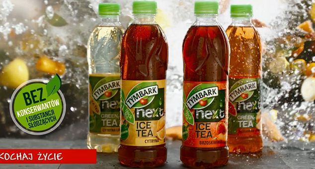 Efekt ekstremalnego orzeźwienia reklamuje Tymbark Next Ice Tea (wideo)
