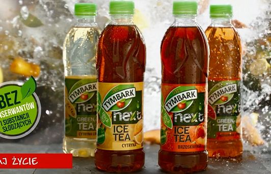 Efekt ekstremalnego orzeźwienia reklamuje Tymbark Next Ice Tea (wideo)