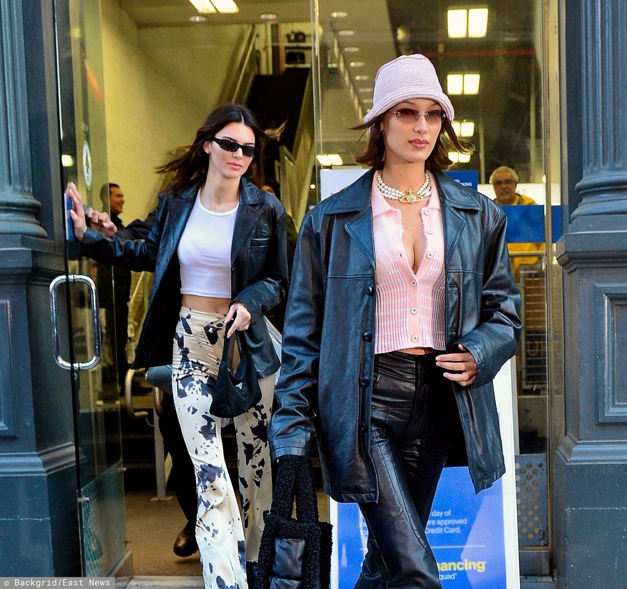 Kendall Jenner i Hailery Bieber w Nowym Jorku (East News)