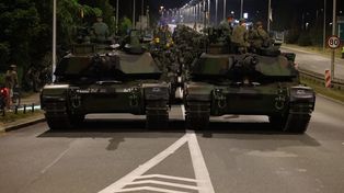Nowoczesne czołgi a drogi. Porównanie z ciężarówkami zaskakuje
