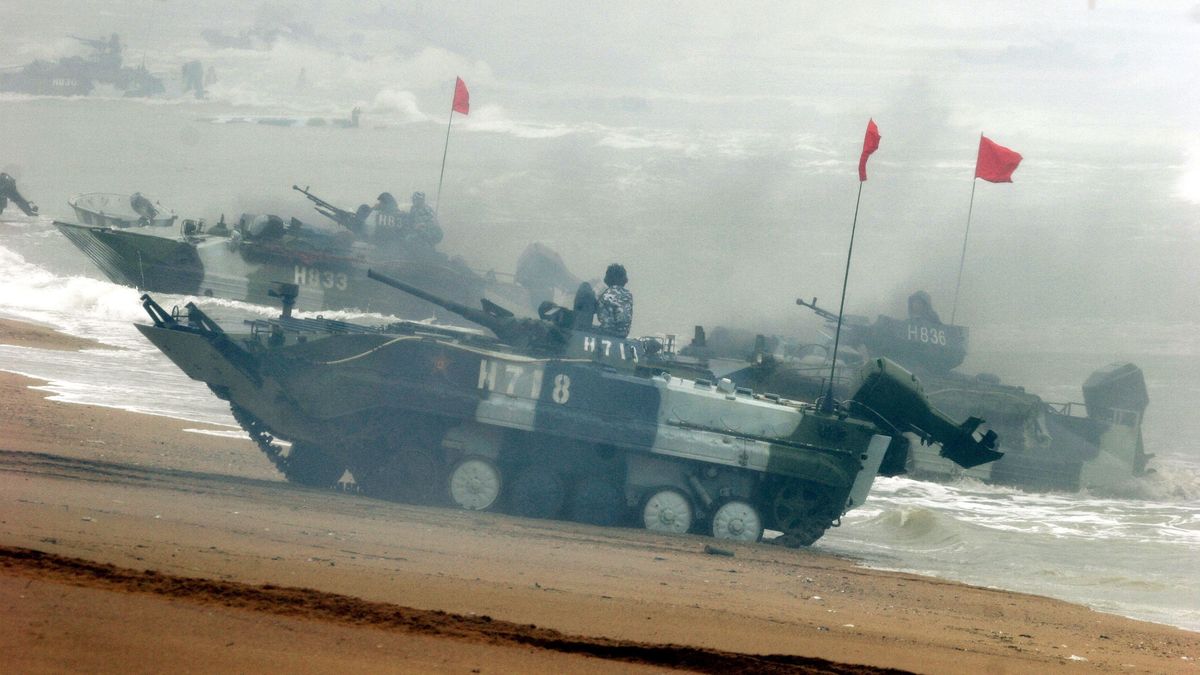 Chińsko-rosyjskie ćwiczenia — zdjęcie ilustracyjne