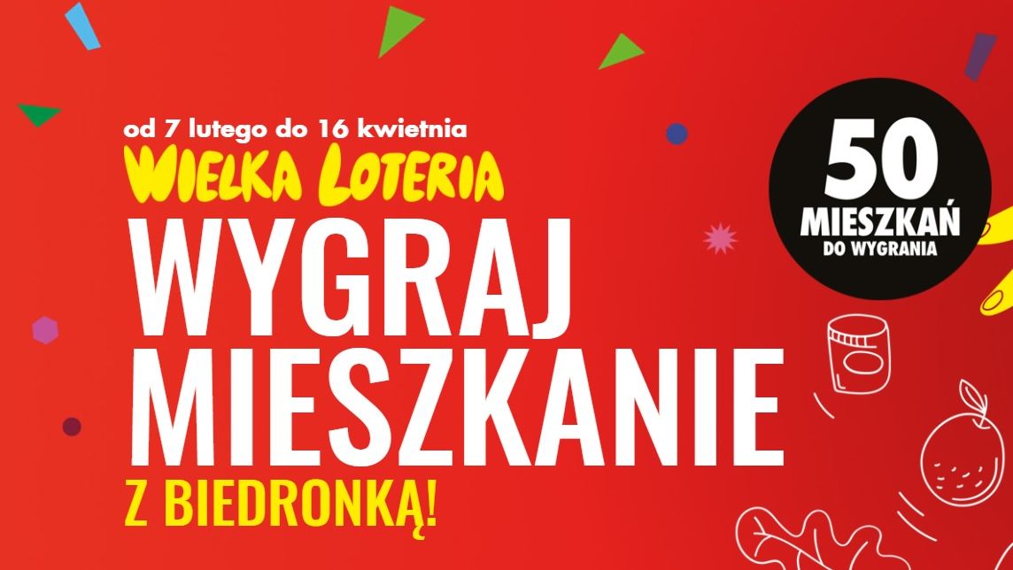 Wygraj mieszkanie z Biedronką
