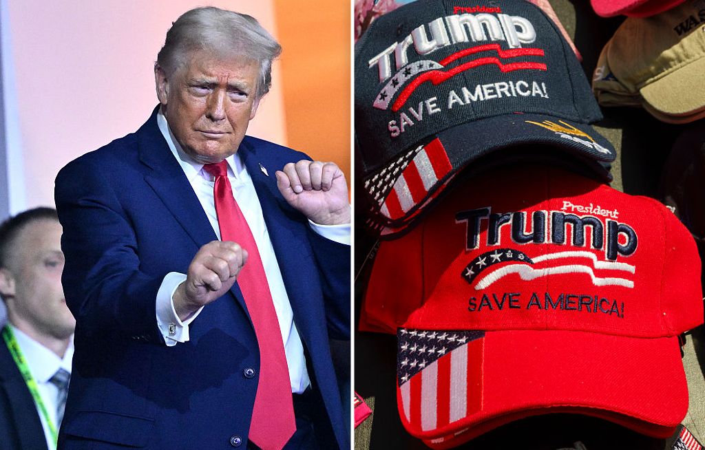 Trump na gadżetach zarabia krocie. "To wszystko pomysły prezydenta"