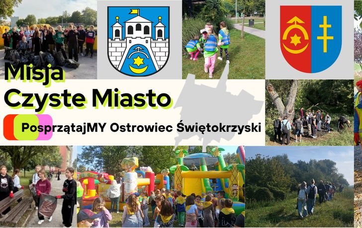 Prawie 1500 osób posprzątało Ostrowiec. Zebrali około tony odpadów