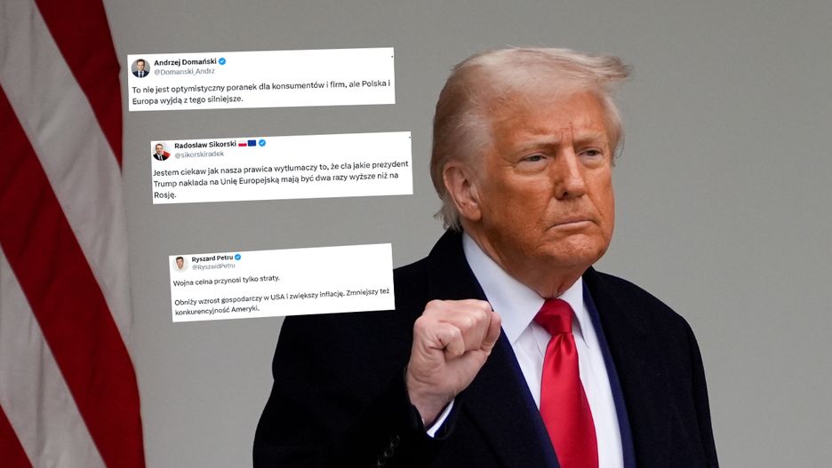 Krytyka po cłach Trumpa